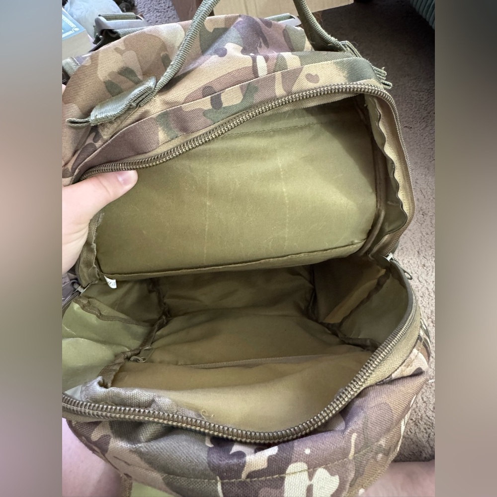 Camo Tactical Backpack - Picture 4 of 4